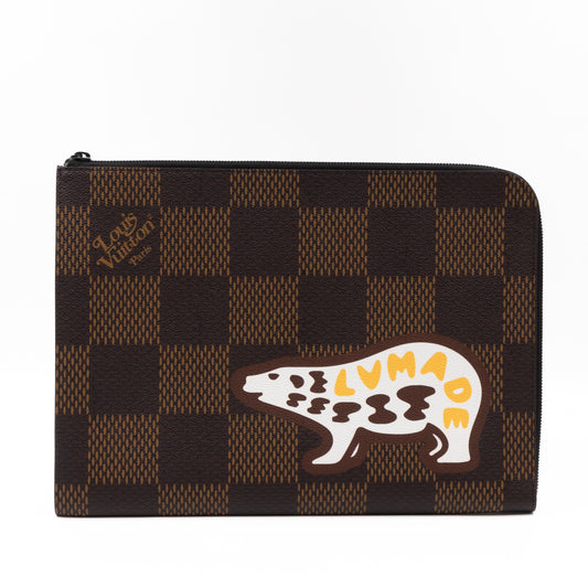 LV x Nigo Pochette Jour GM Giant Damier Ebene