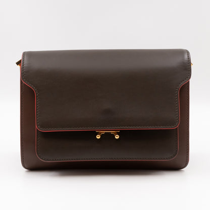 Trunk Bag Mini Brown Leather