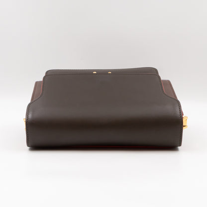 Trunk Bag Mini Brown Leather