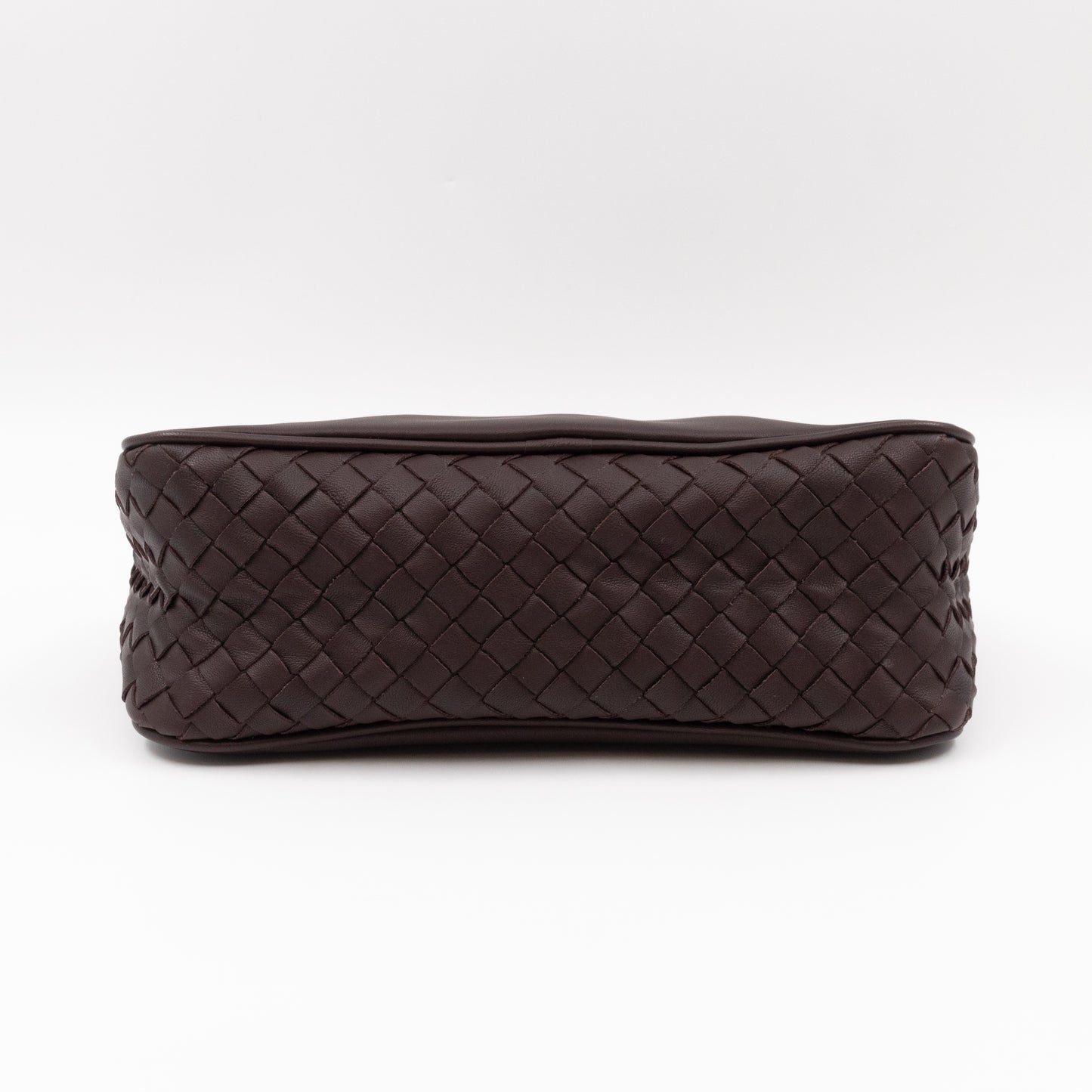 Zipped Pouch Brown Leather