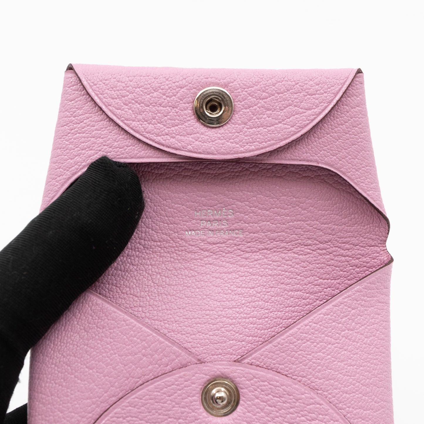 Bastia Coin Purse Mauve Sylvestre Leather