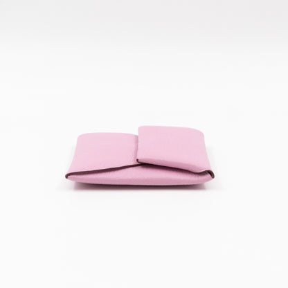 Bastia Coin Purse Mauve Sylvestre Leather