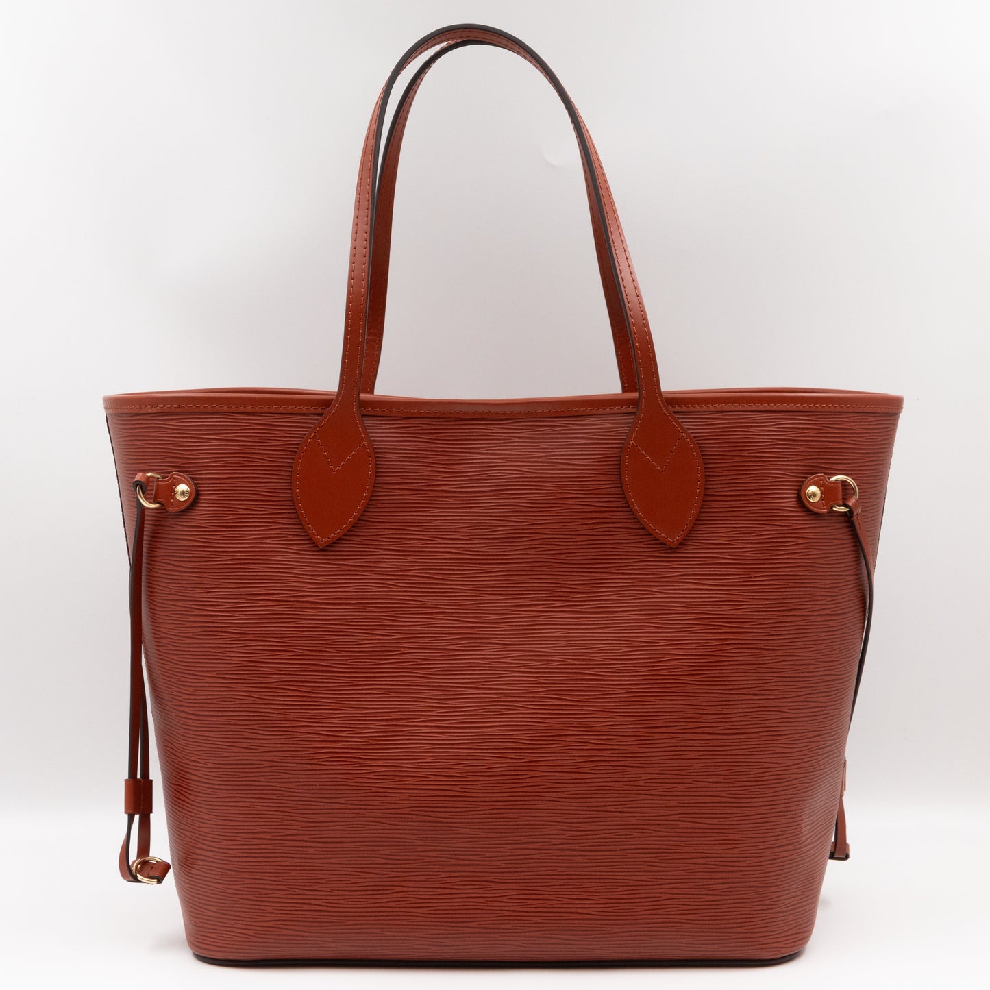 Neverfull MM with Pochette Kenyan Fauve Epi Leather