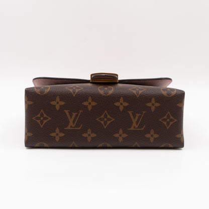Locky BB Monogram Rose Poudre Leather