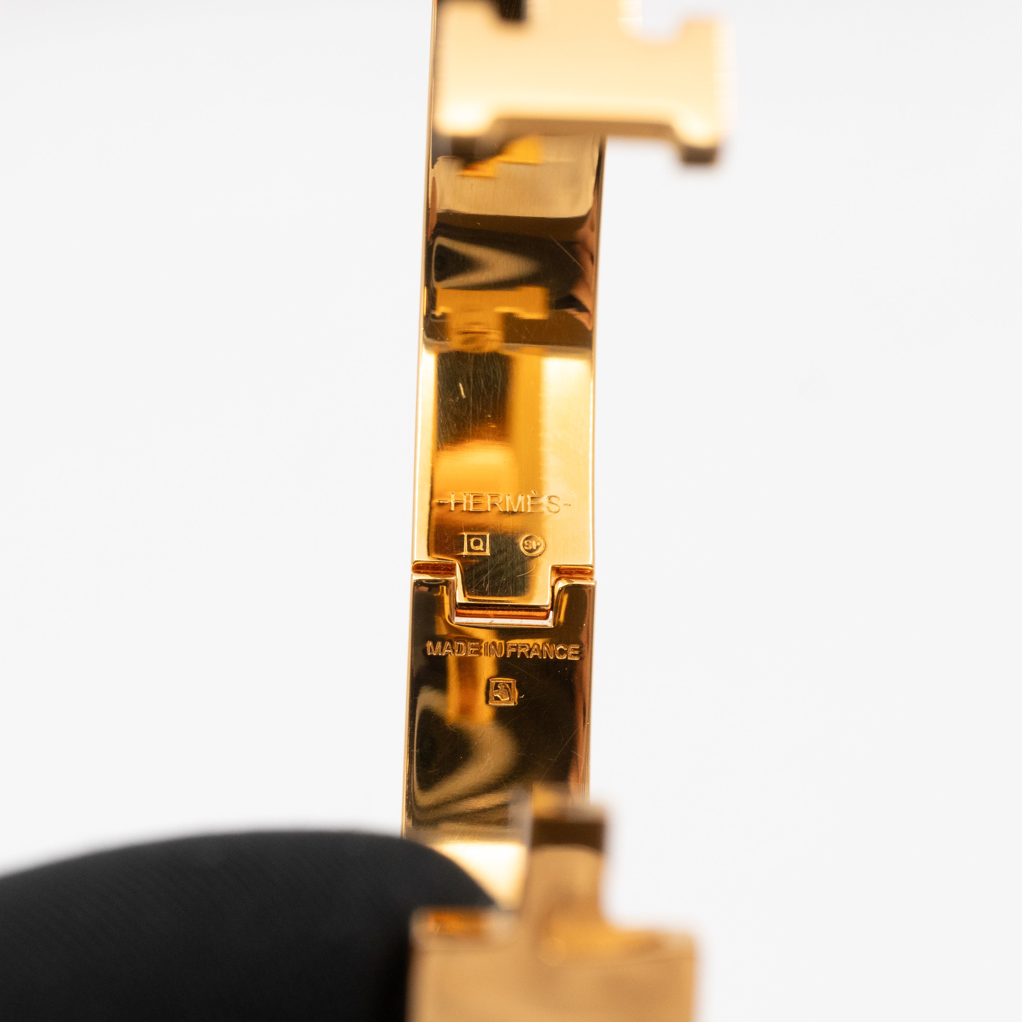 Clic H Bracelet GM Orange Gold