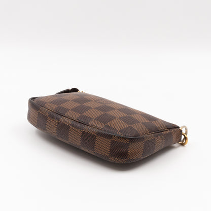 Mini Pochette Accessoires Damier Ebene