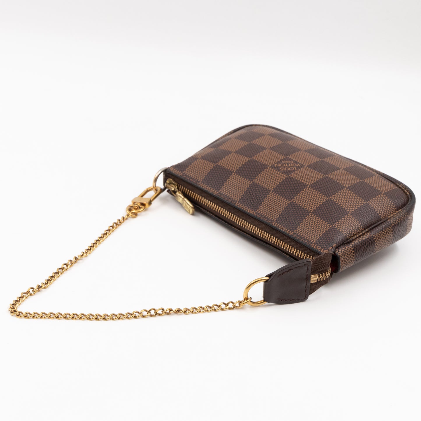 Mini Pochette Accessoires Damier Ebene