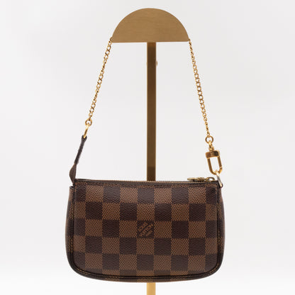 Mini Pochette Accessoires Damier Ebene