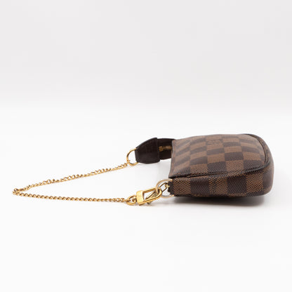 Mini Pochette Accessoires Damier Ebene