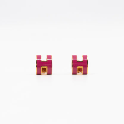 Pop H Earrings Rose & Gold