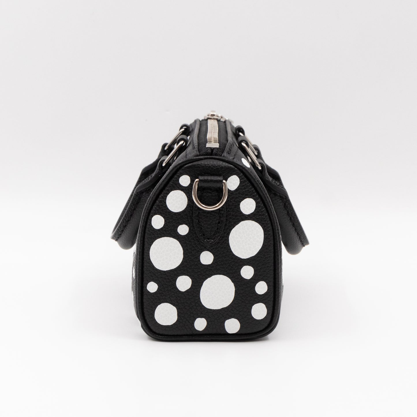 Nano Speedy LV x YK Black Monogram Empreinte Leather