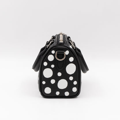 Nano Speedy LV x YK Black Monogram Empreinte Leather