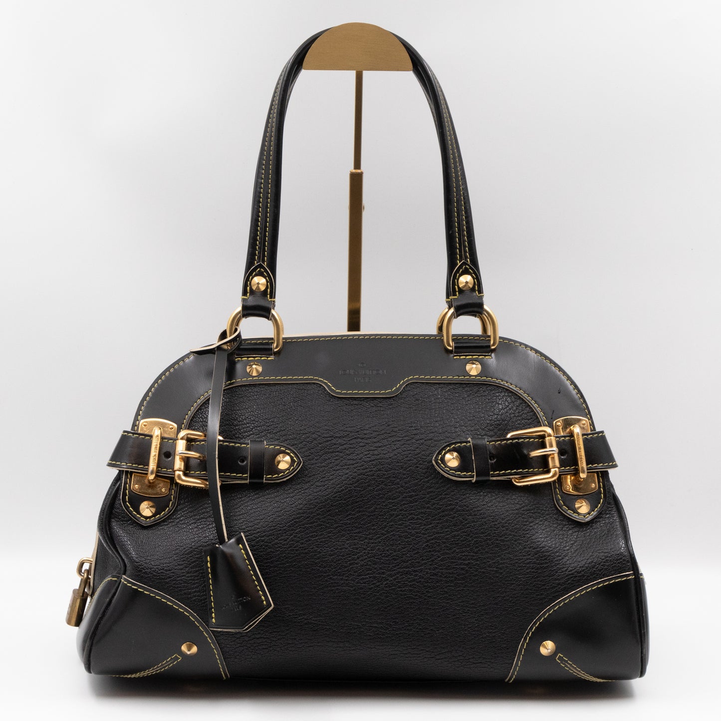 Le Radieux Black Suhali Leather