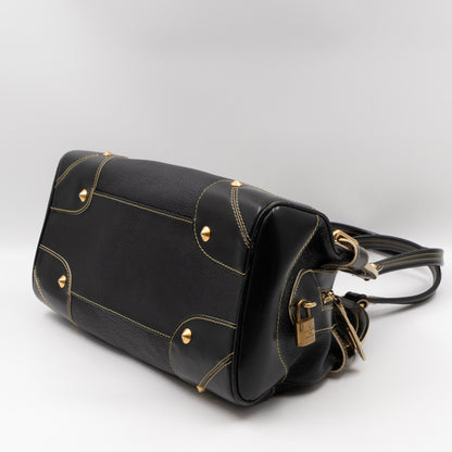 Le Radieux Black Suhali Leather