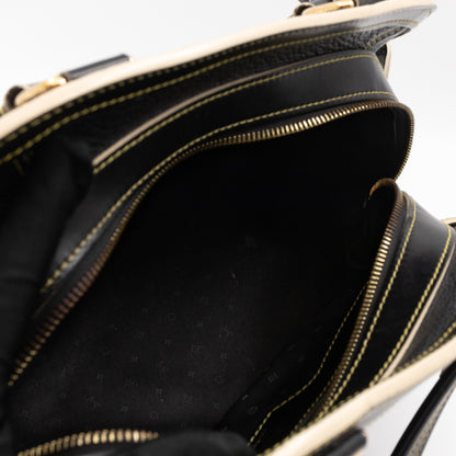 Le Radieux Black Suhali Leather