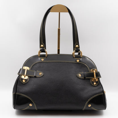 Le Radieux Black Suhali Leather