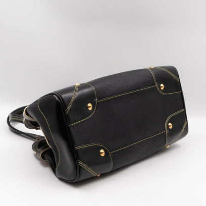 Le Radieux Black Suhali Leather