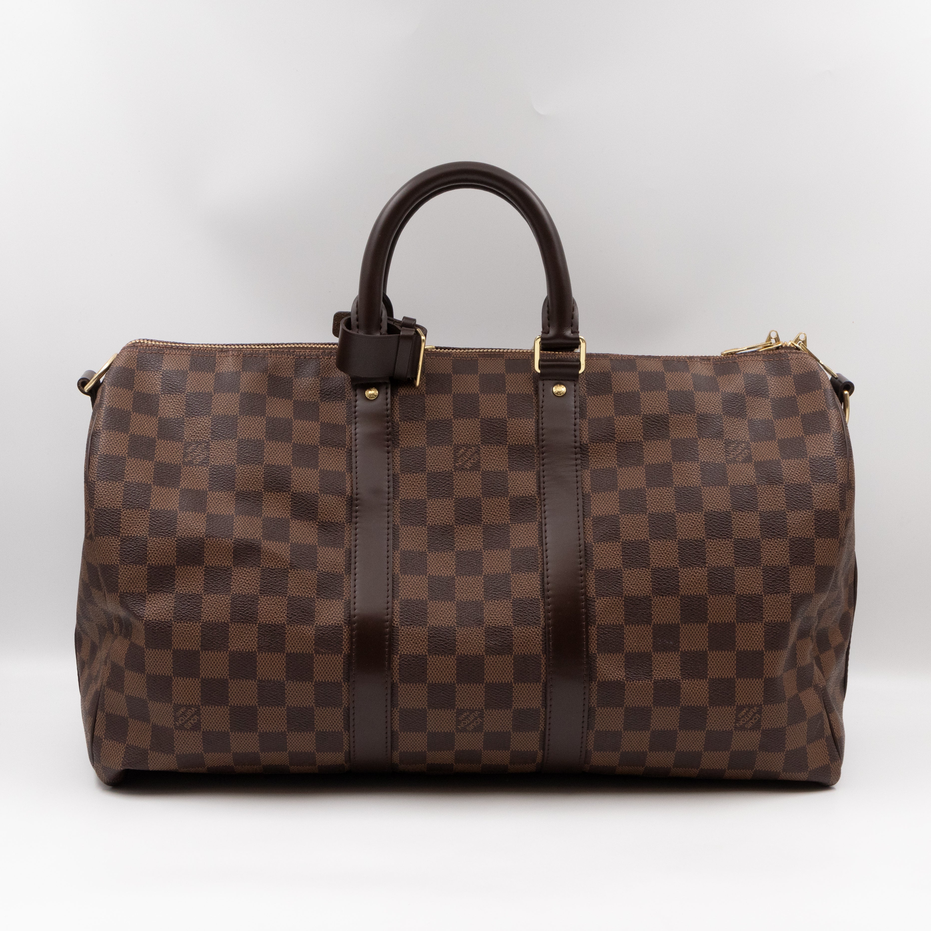 Keepall 45 Bandouliere Damier Ebene