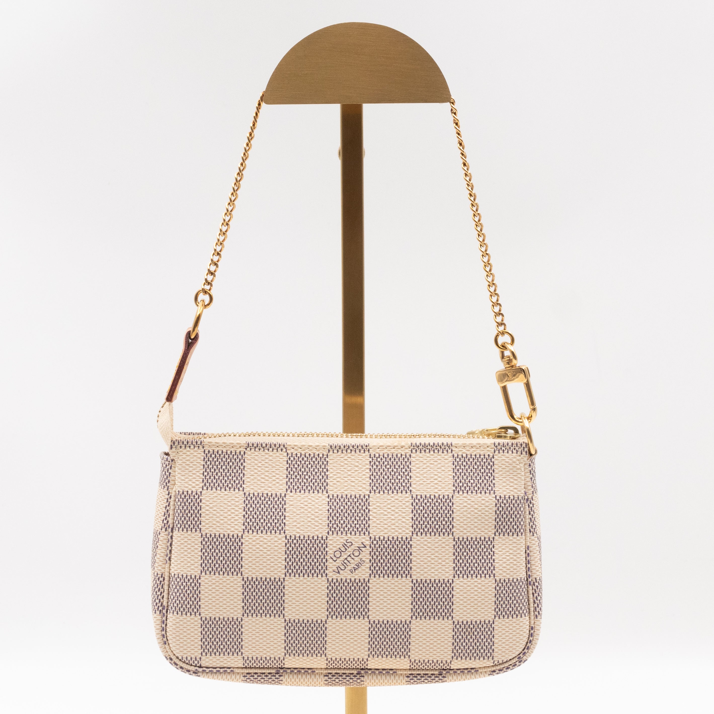 Mini Pochette Accessoires Damier Azur