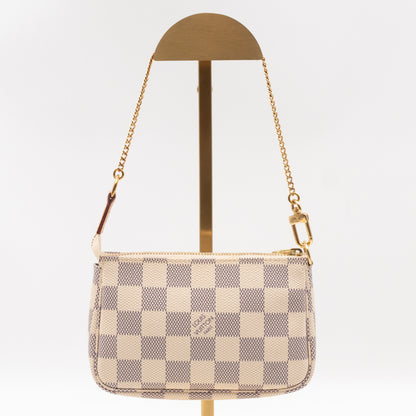 Mini Pochette Accessoires Damier Azur