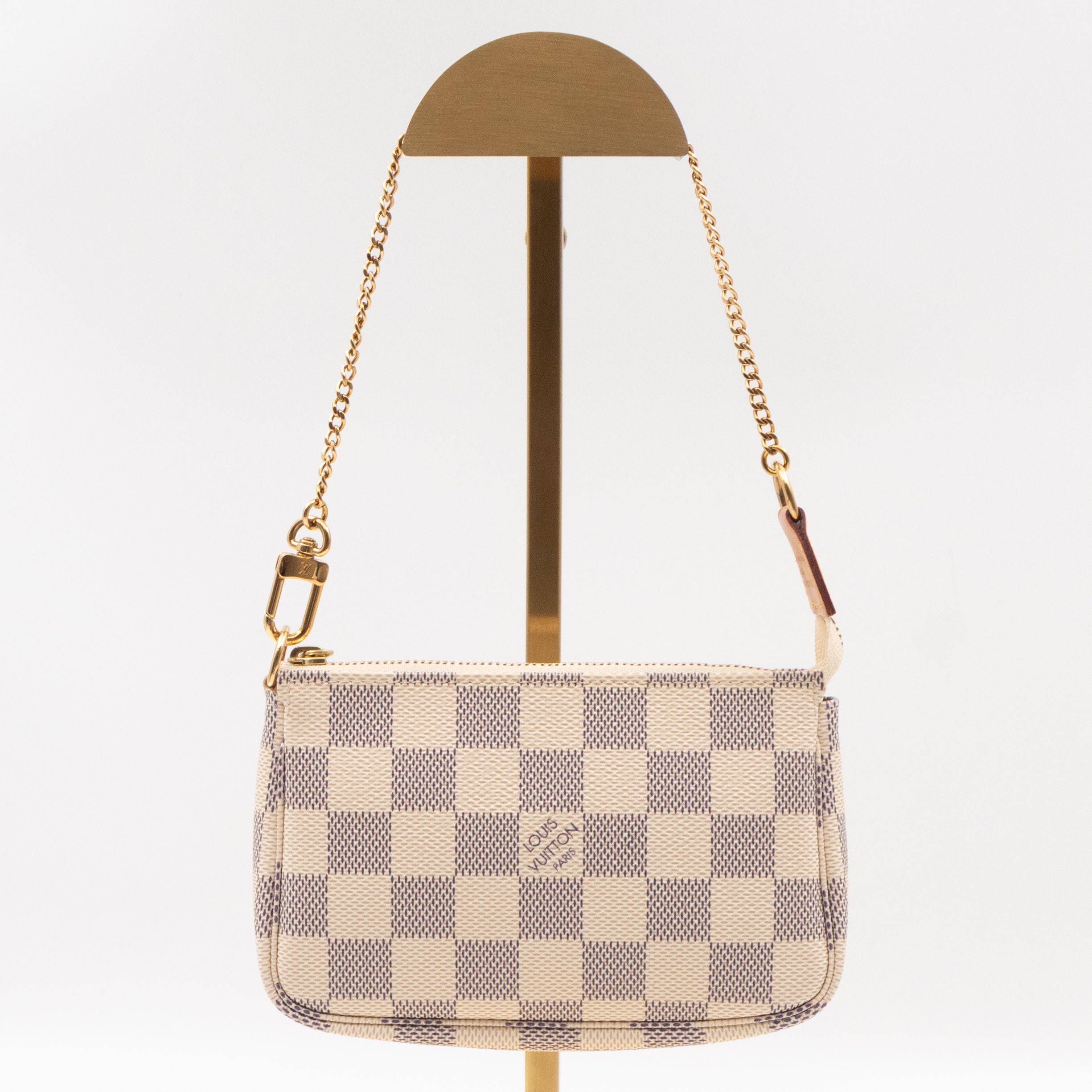 Mini Pochette Accessoires Damier Azur