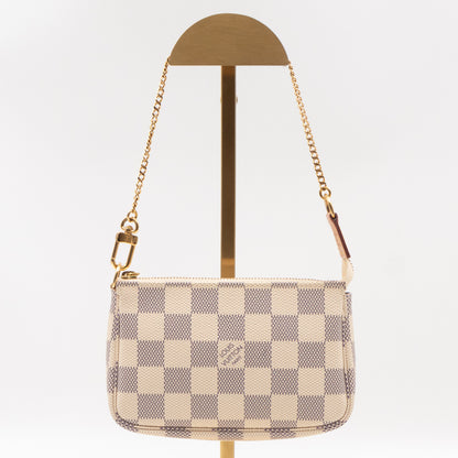 Mini Pochette Accessoires Damier Azur
