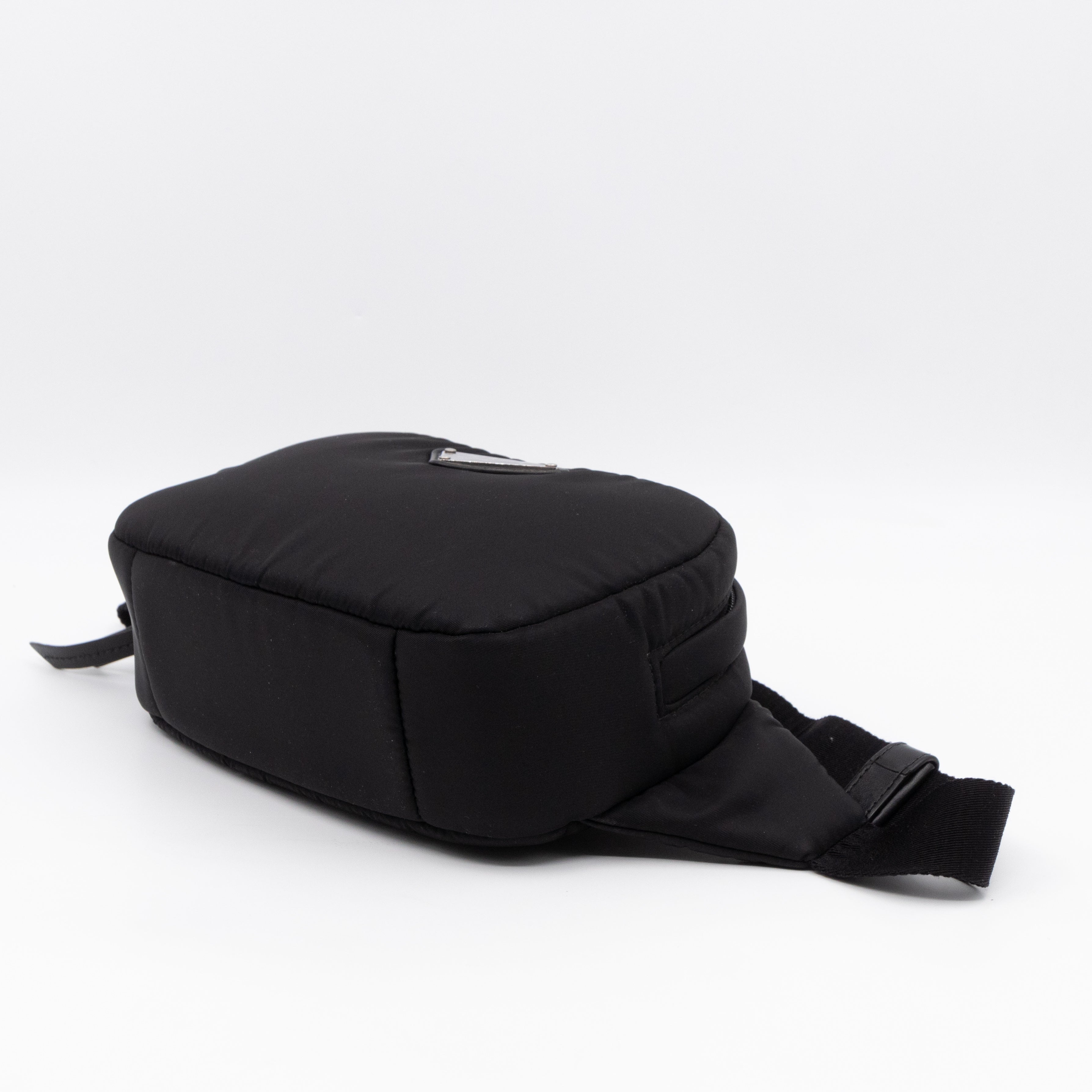 Soft Belt Bag Black Tessuto Nylon