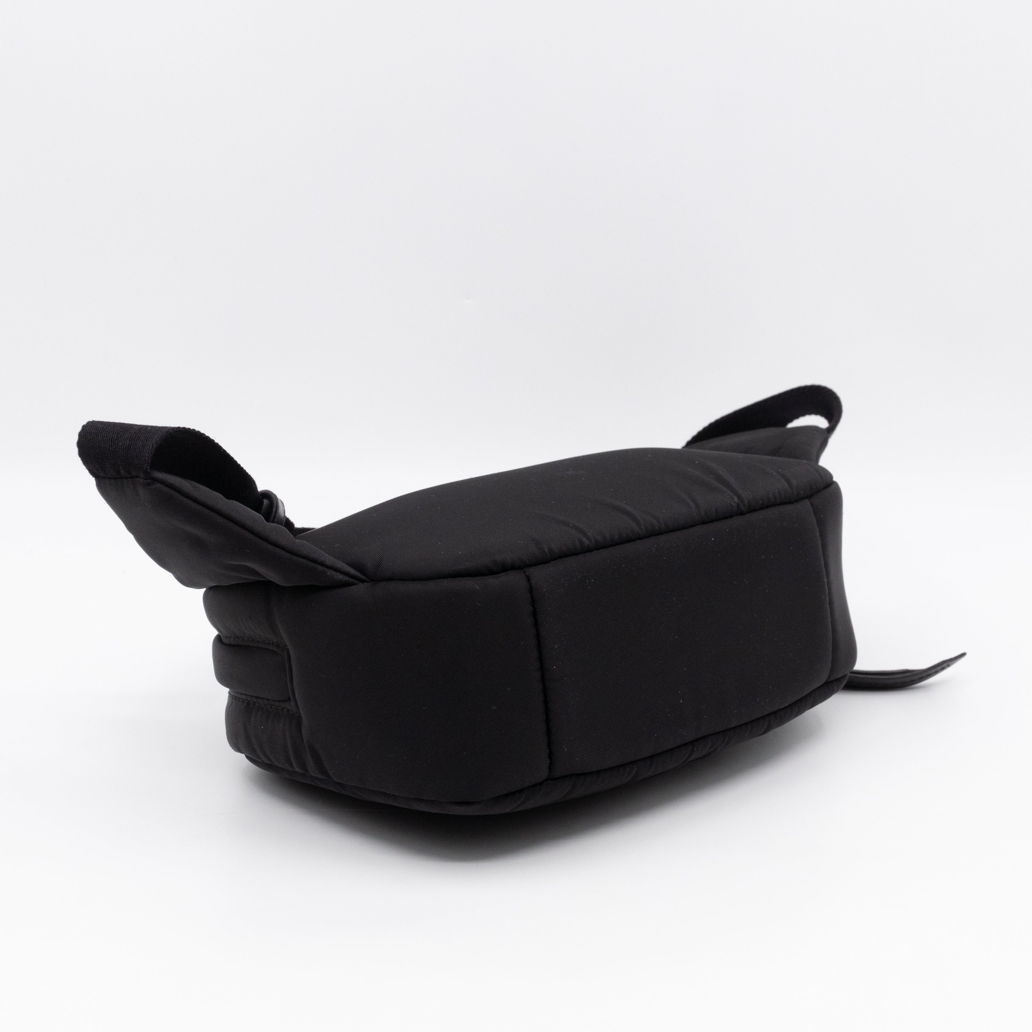 Soft Belt Bag Black Tessuto Nylon