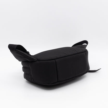 Soft Belt Bag Black Tessuto Nylon