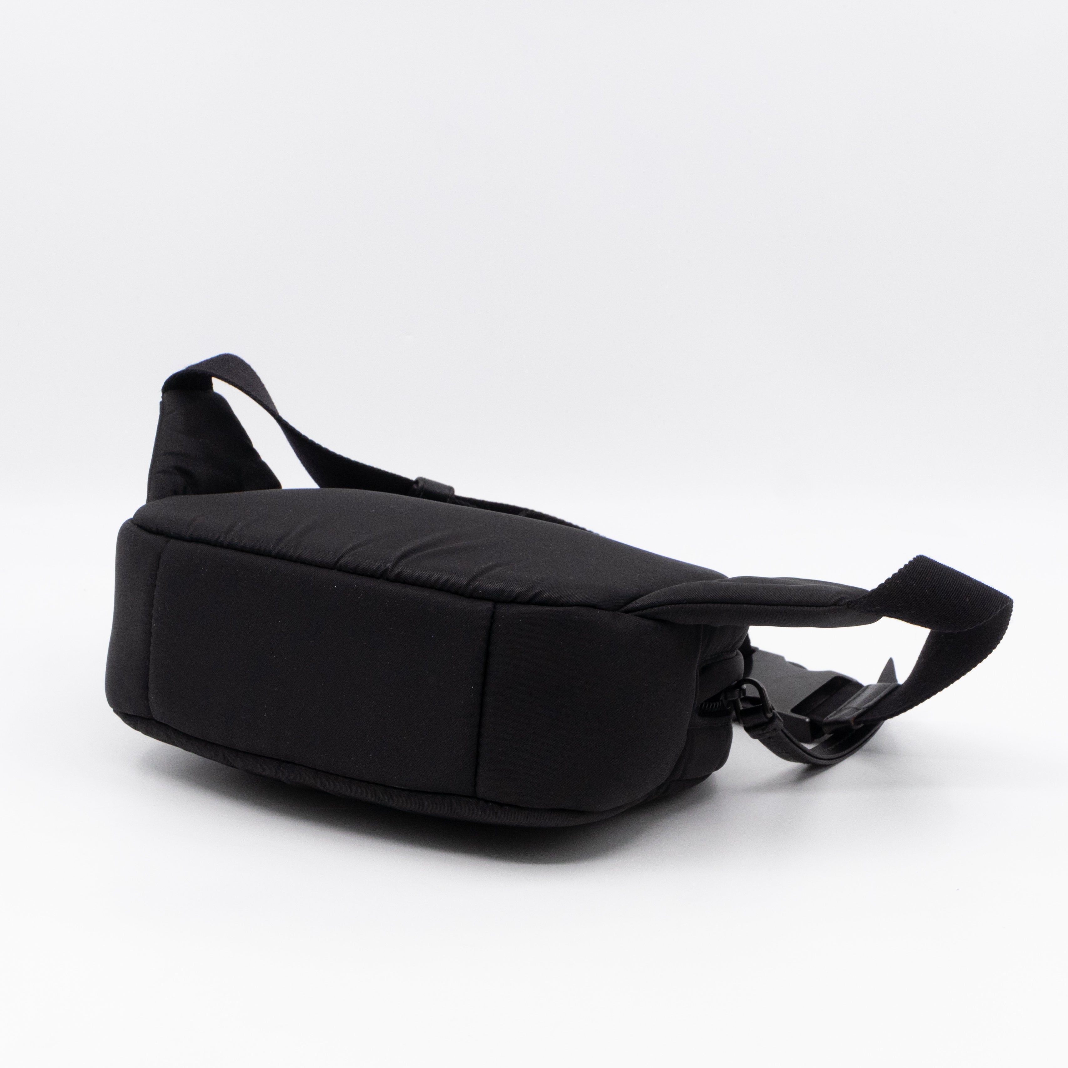 Soft Belt Bag Black Tessuto Nylon