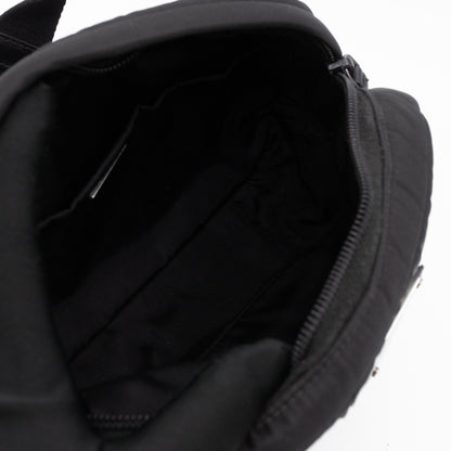 Soft Belt Bag Black Tessuto Nylon