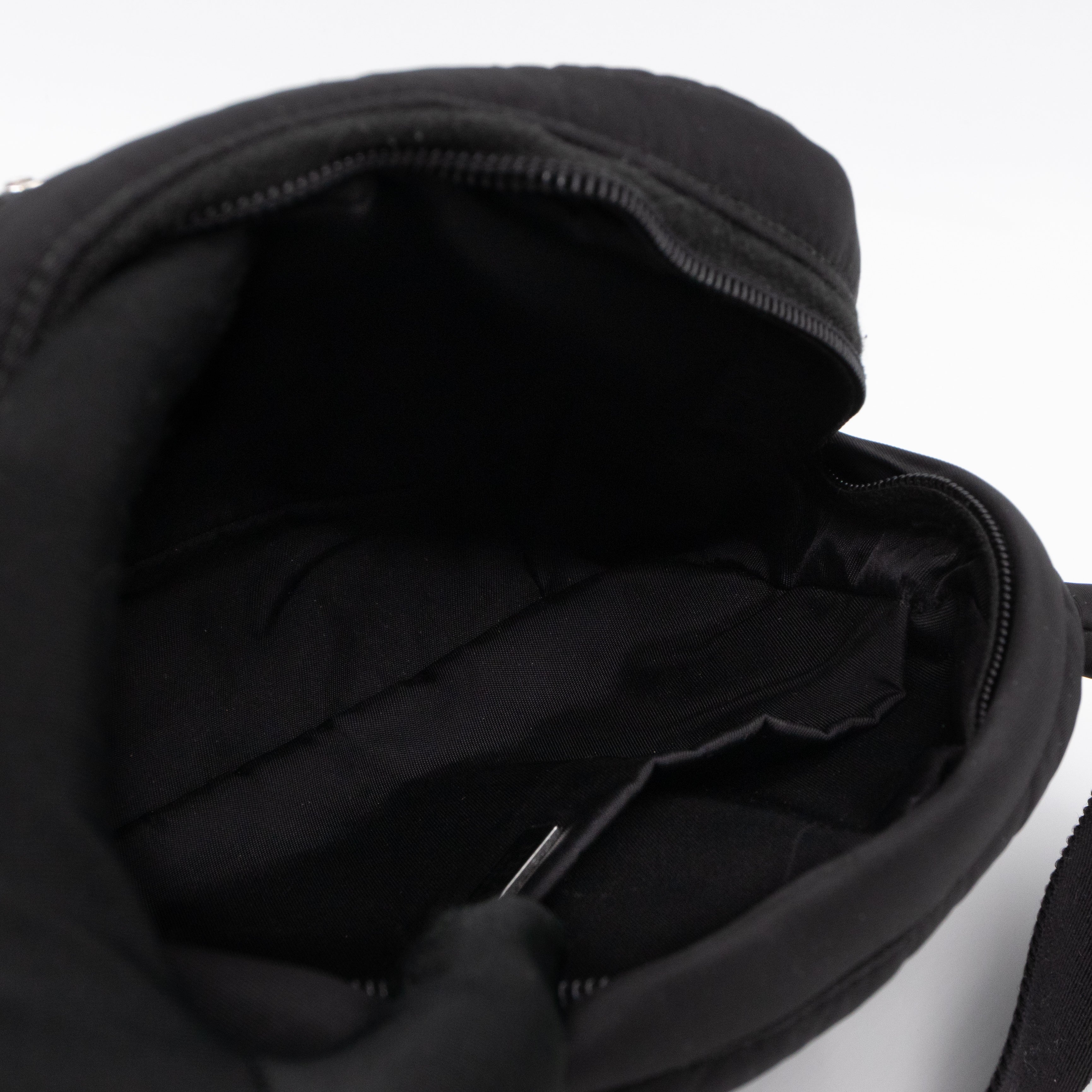 Soft Belt Bag Black Tessuto Nylon
