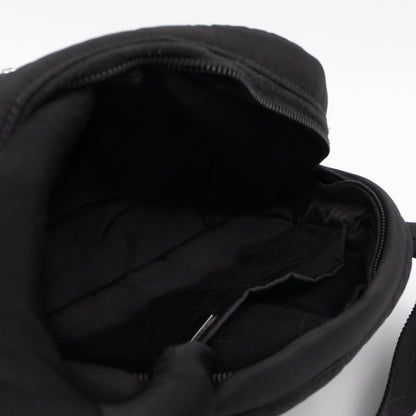 Soft Belt Bag Black Tessuto Nylon