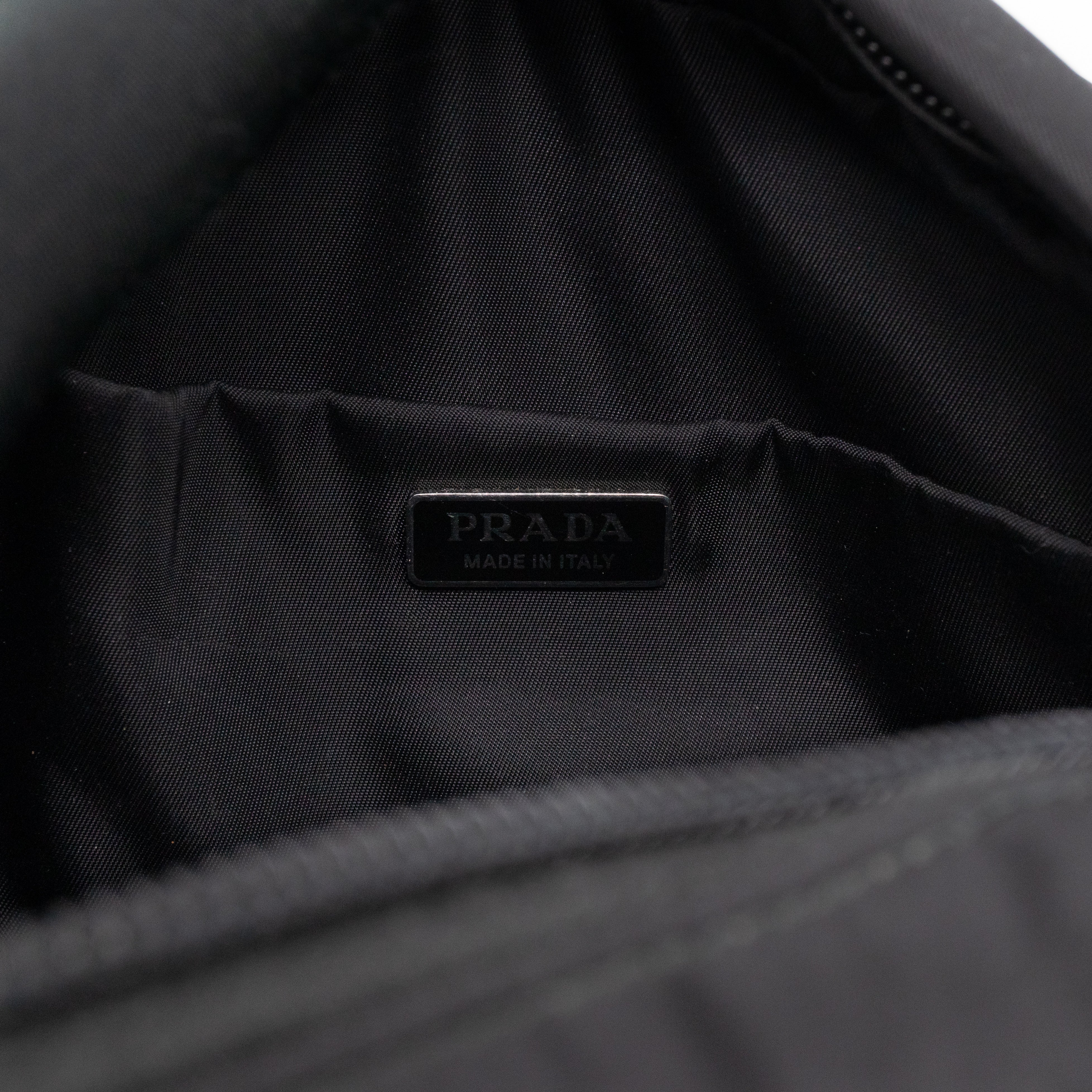 Soft Belt Bag Black Tessuto Nylon