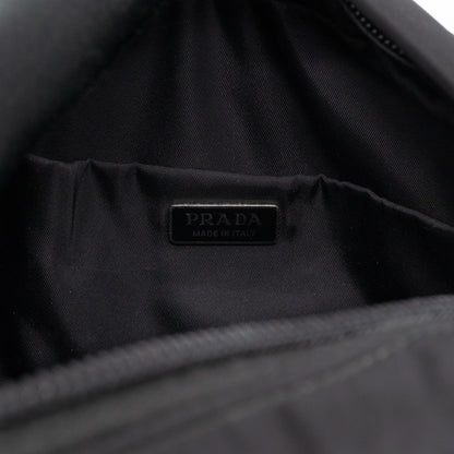 Soft Belt Bag Black Tessuto Nylon