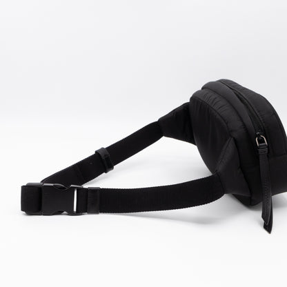 Soft Belt Bag Black Tessuto Nylon