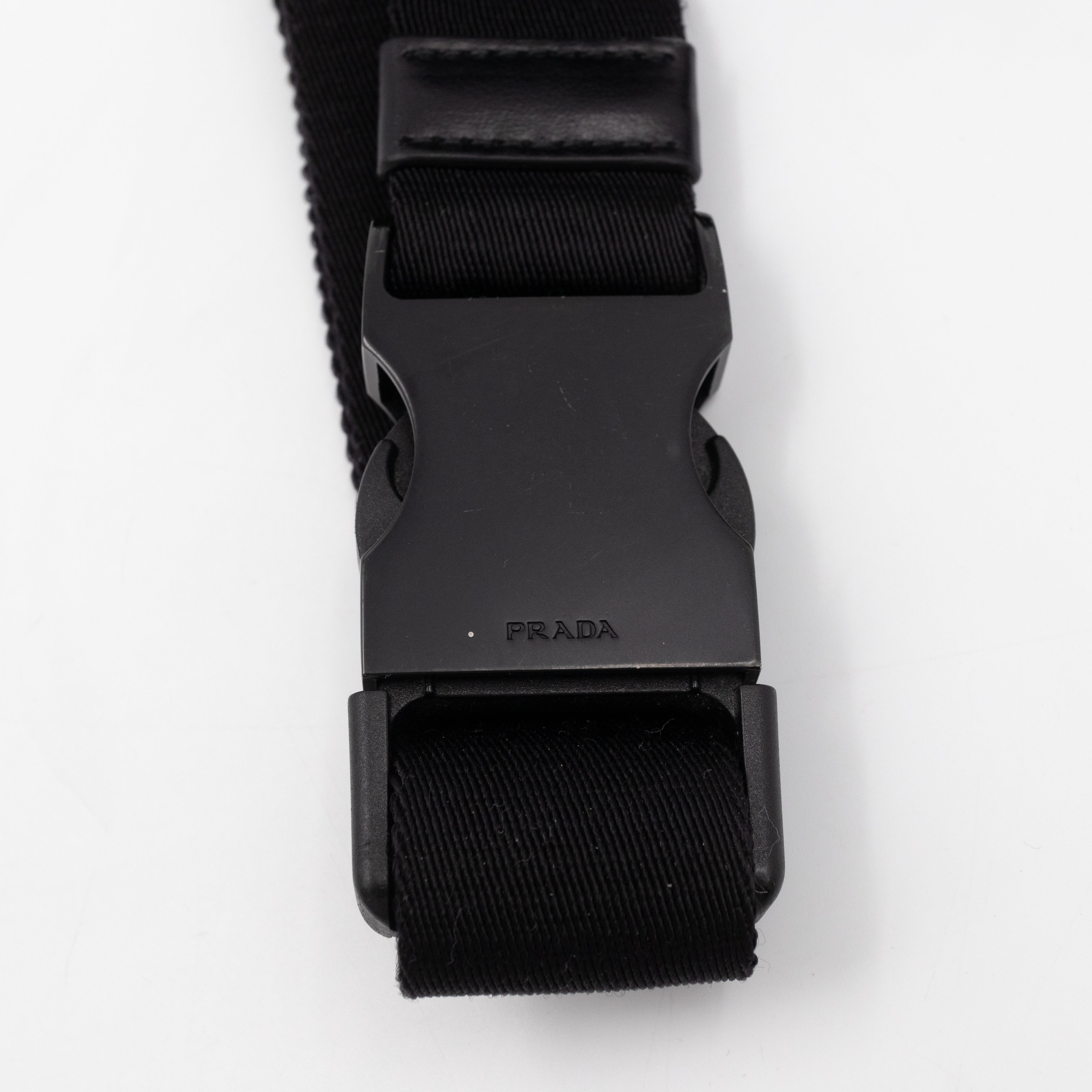 Soft Belt Bag Black Tessuto Nylon