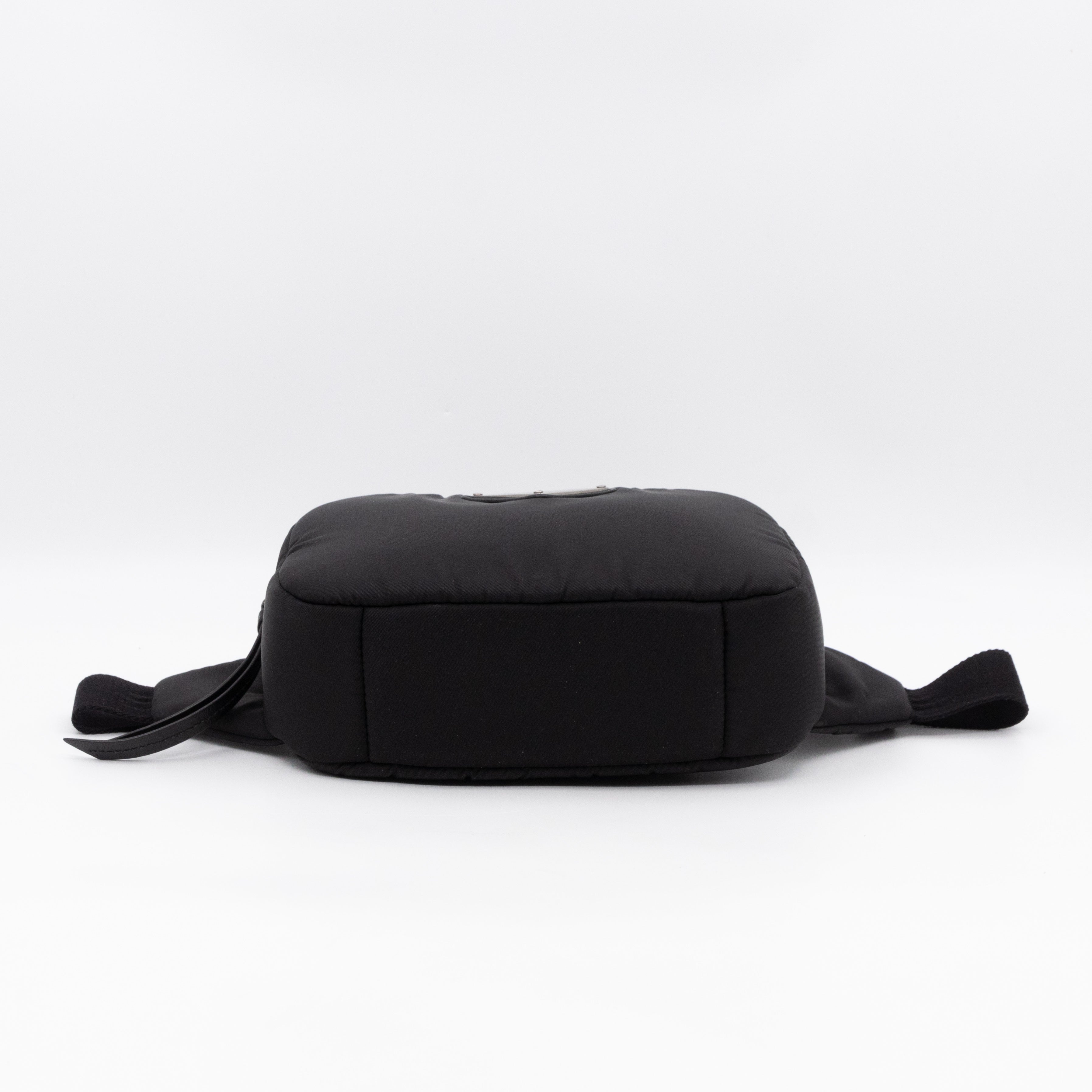 Soft Belt Bag Black Tessuto Nylon