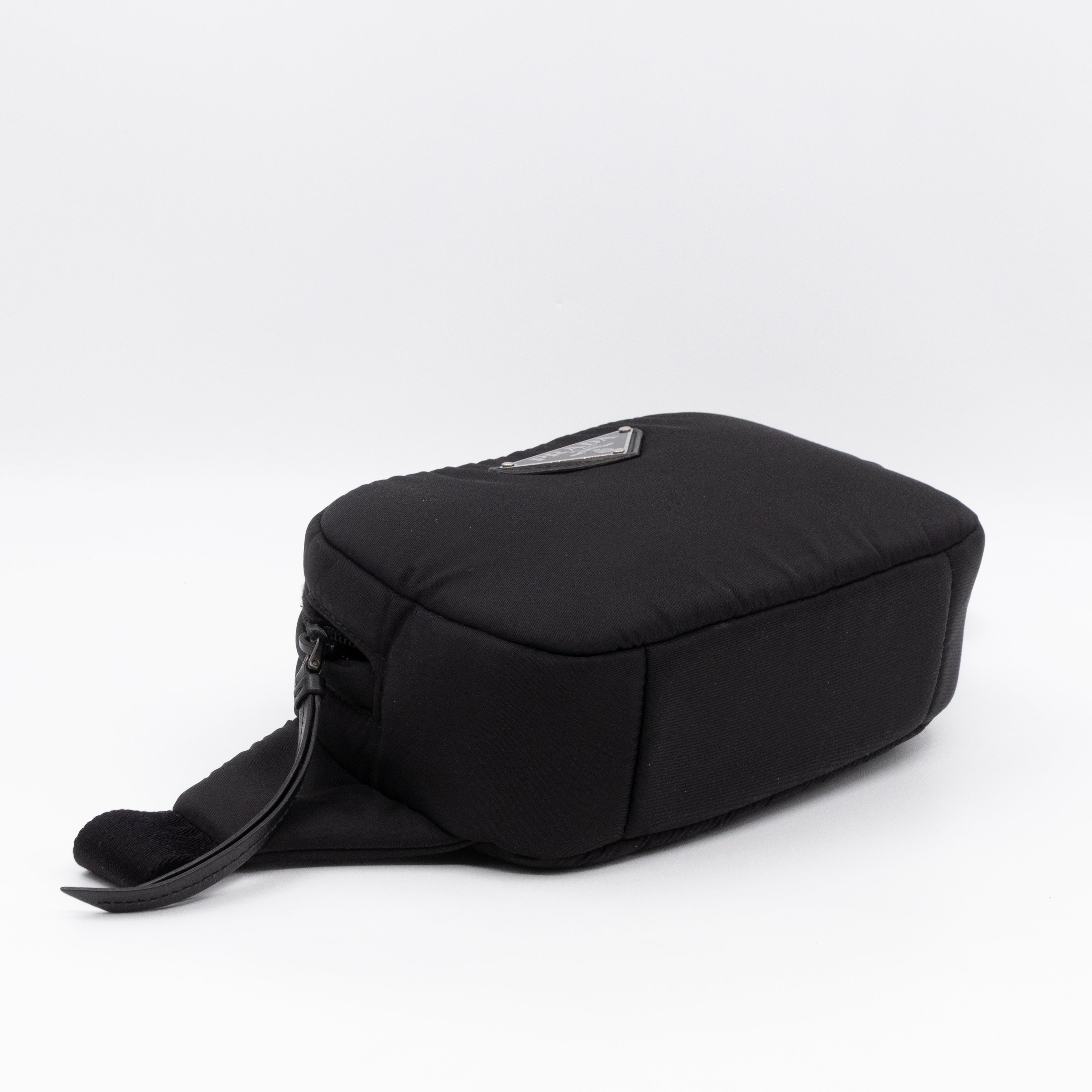 Soft Belt Bag Black Tessuto Nylon