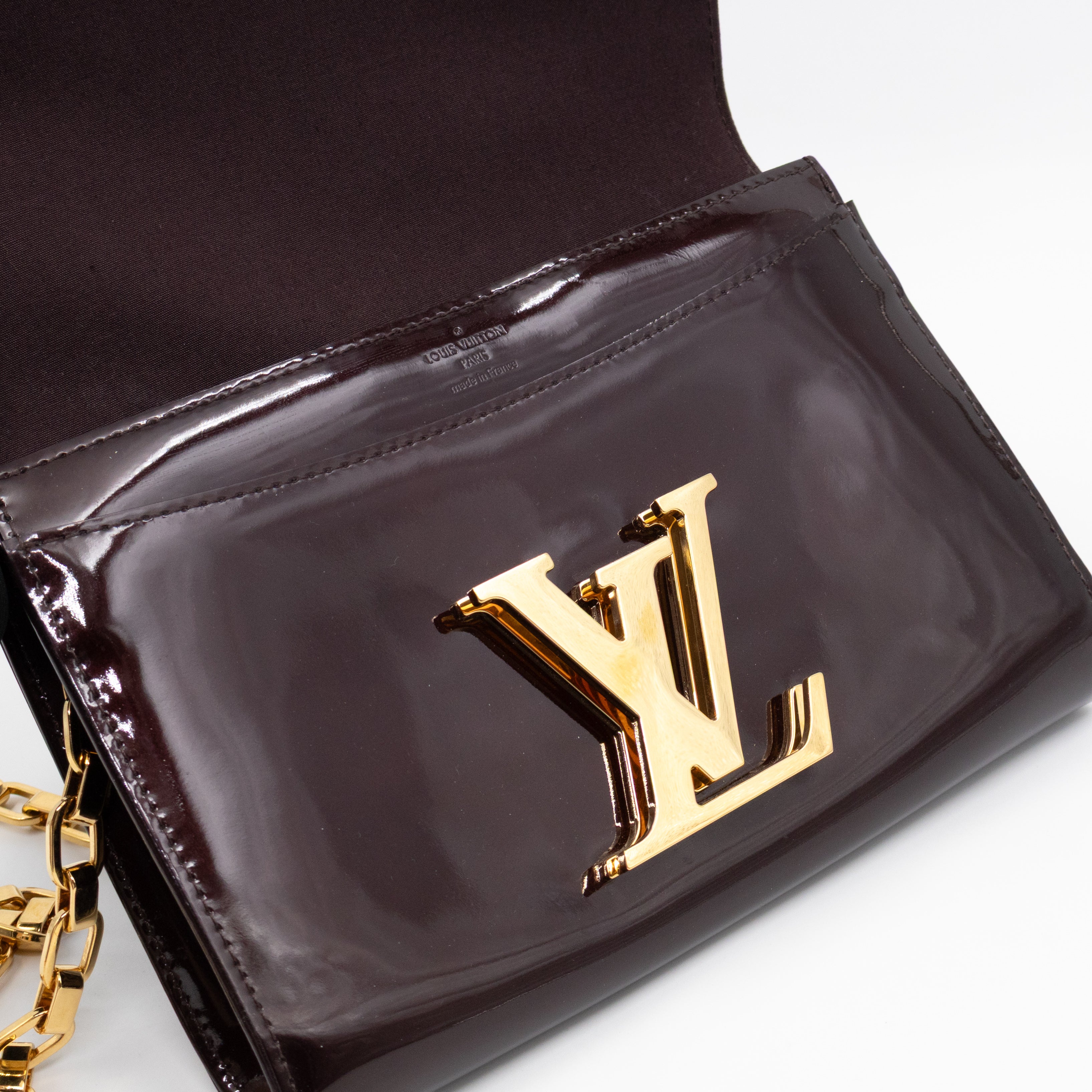 Chain Louise GM Amarante Vernis