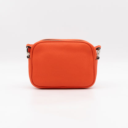 Kid's Disco Soho Mini Orange Leather