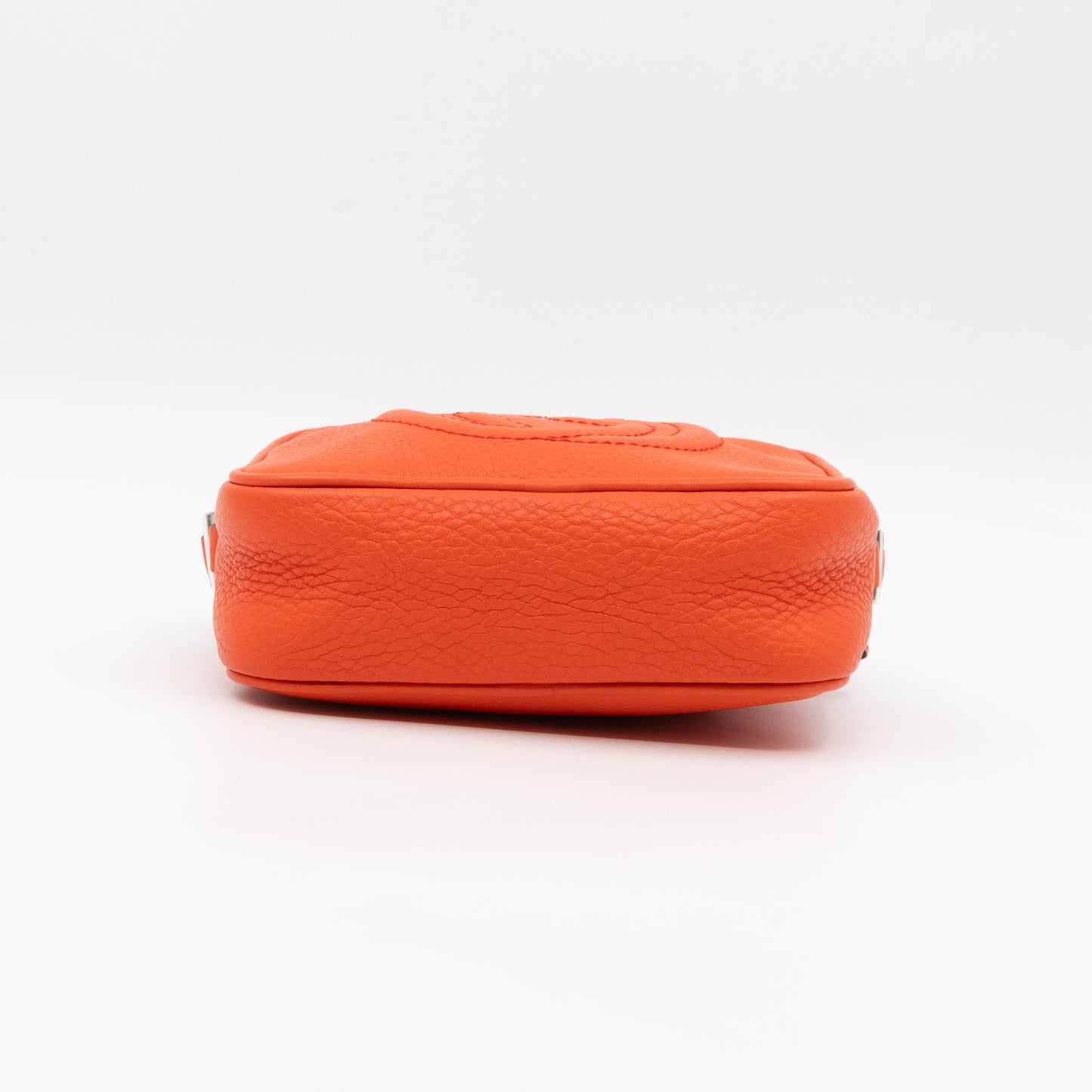 Kid's Disco Soho Mini Orange Leather