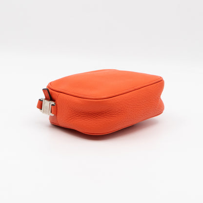 Kid's Disco Soho Mini Orange Leather