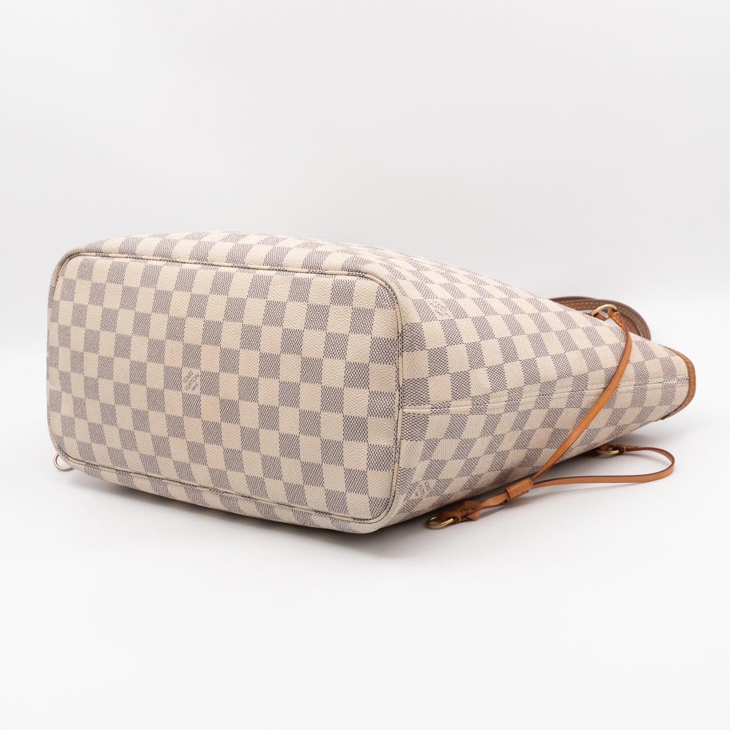 Neverfull MM with Pochette Damier Azur