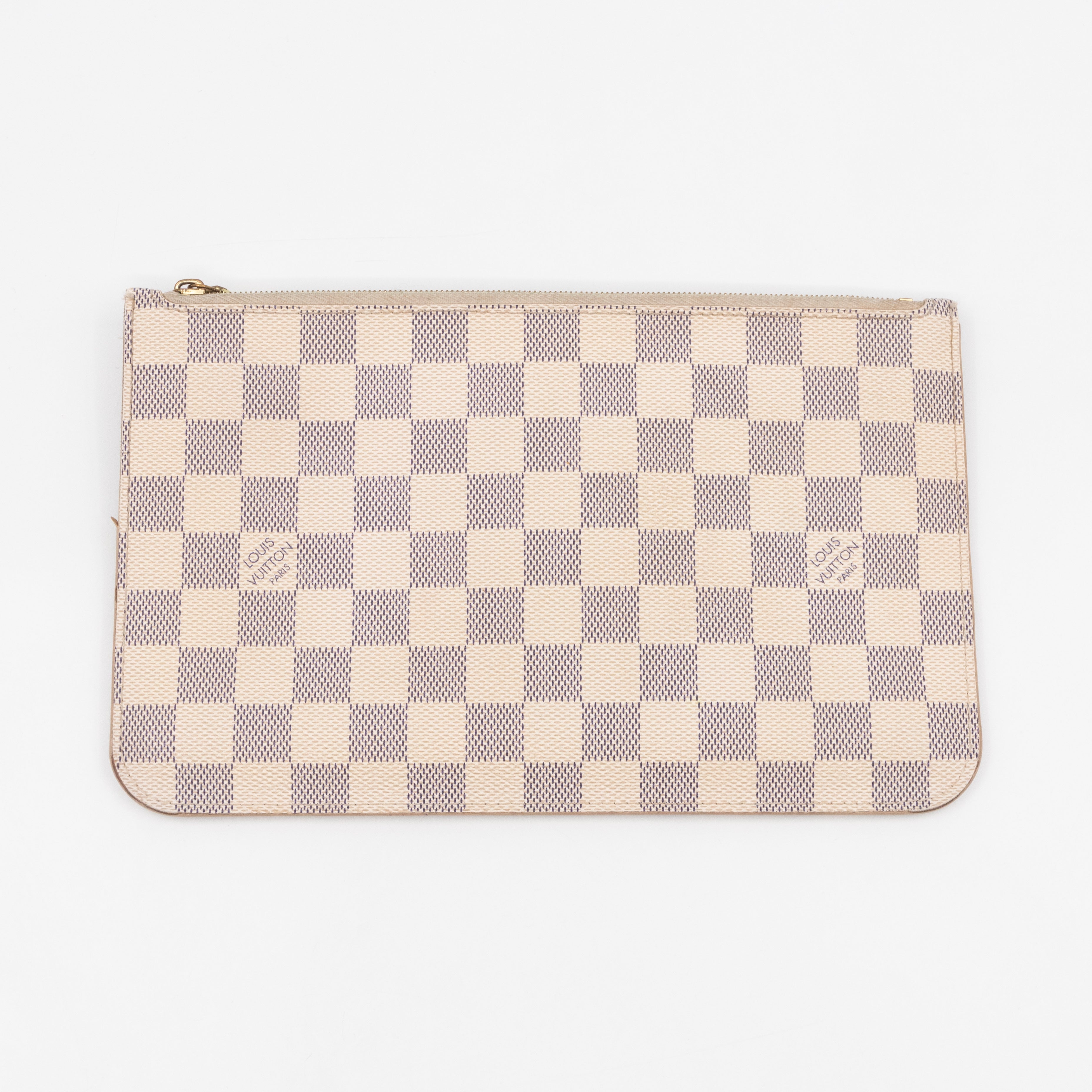 Neverfull MM with Pochette Damier Azur