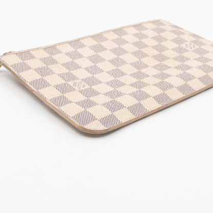 Neverfull MM with Pochette Damier Azur