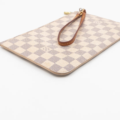 Neverfull MM with Pochette Damier Azur