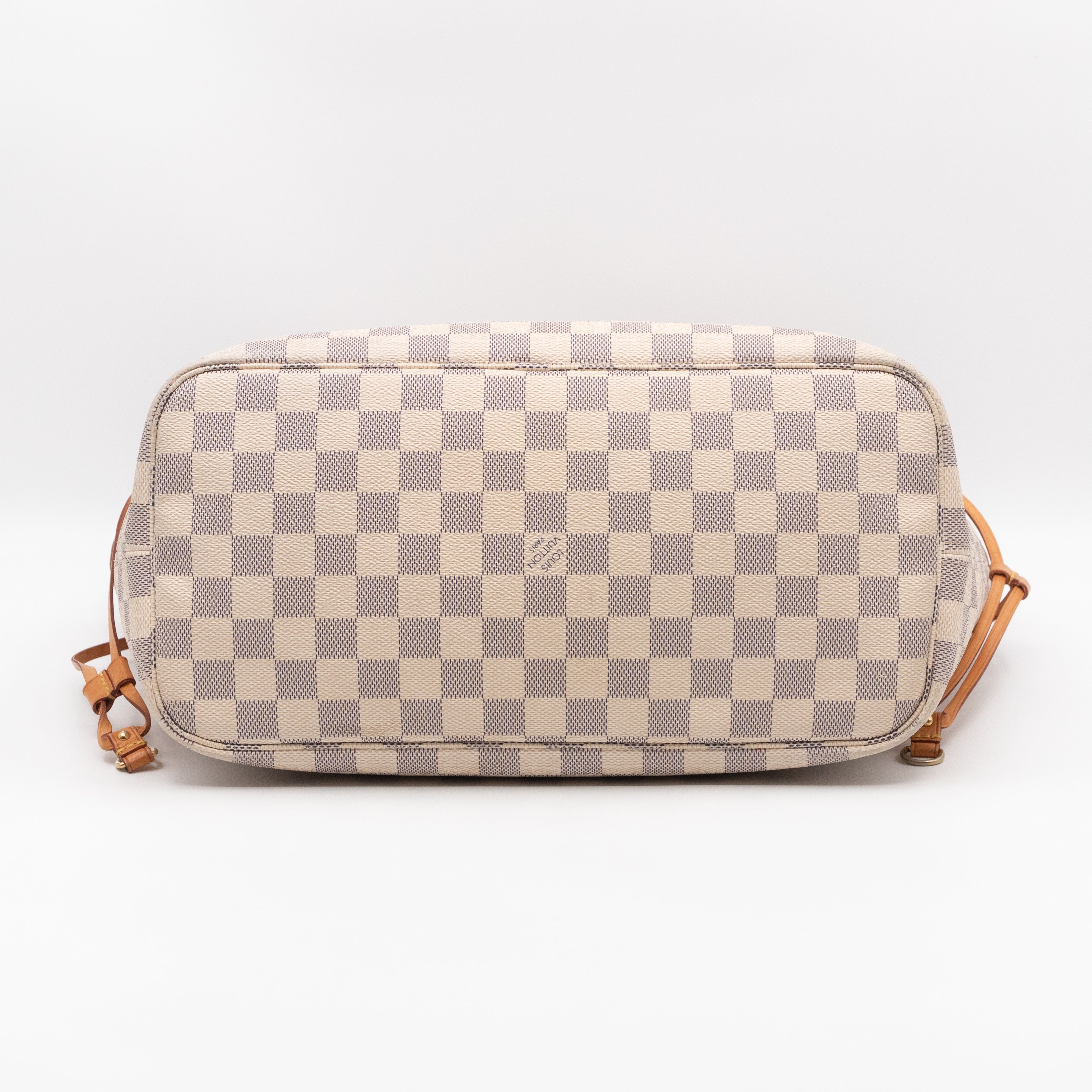 Neverfull MM with Pochette Damier Azur