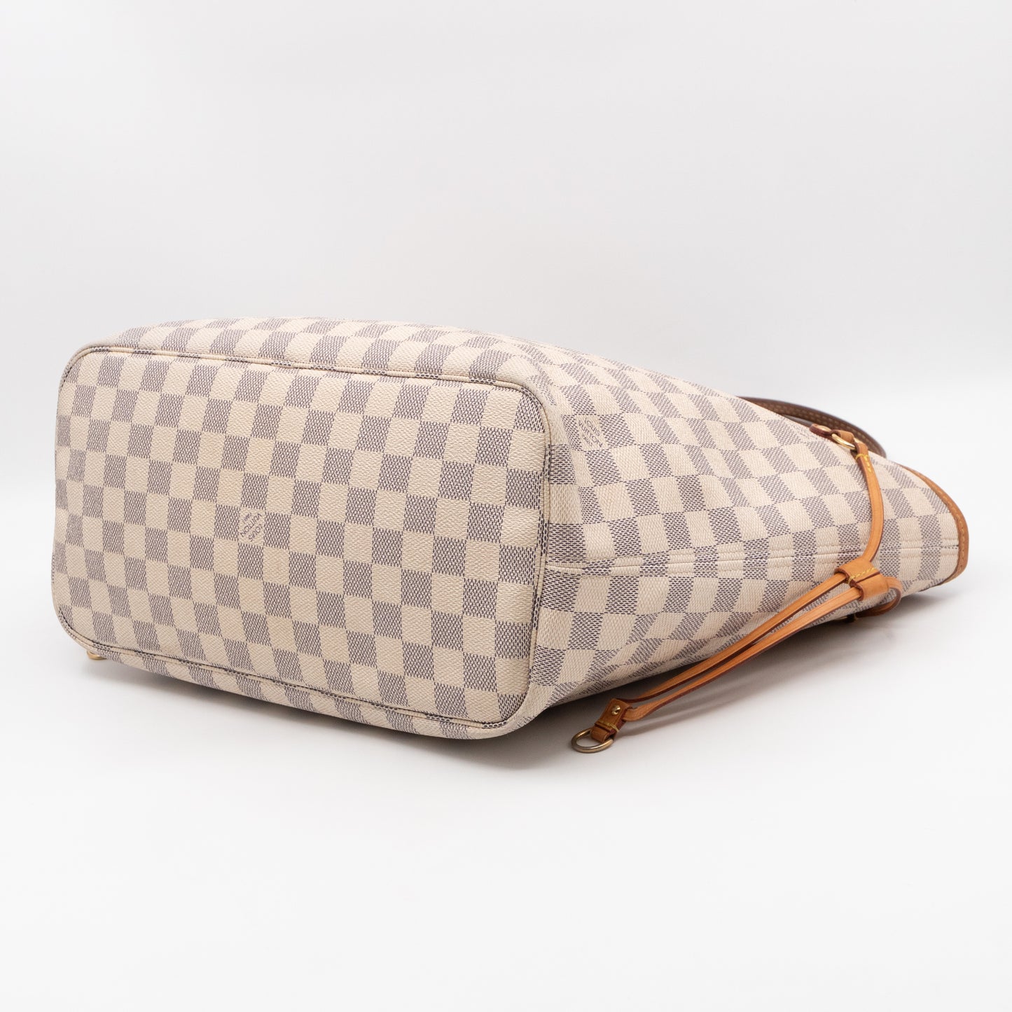 Neverfull MM with Pochette Damier Azur