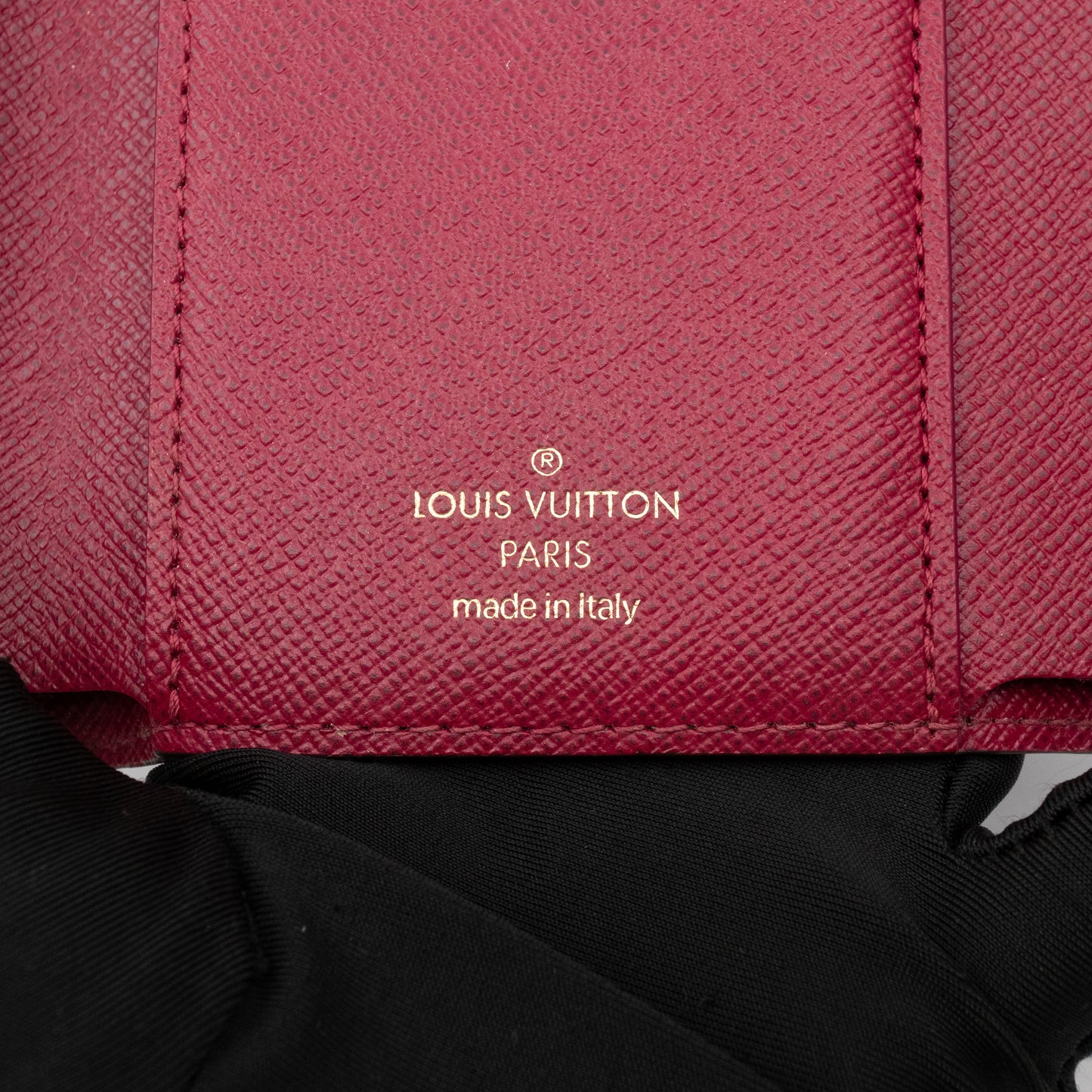 Victorine Wallet Monogram Fuchsia